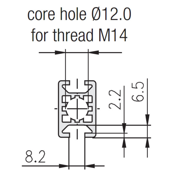 20x30 2 slot profile - Image 2